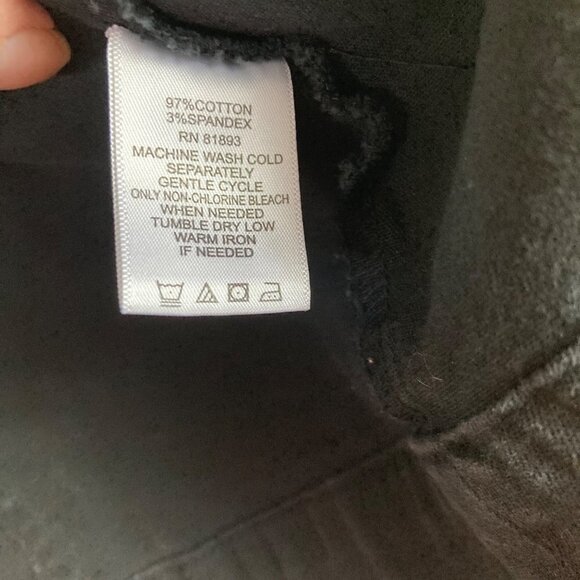 Womens D & Co Stretch Denim Jacket Black M A257142 - Picture 7 of 7